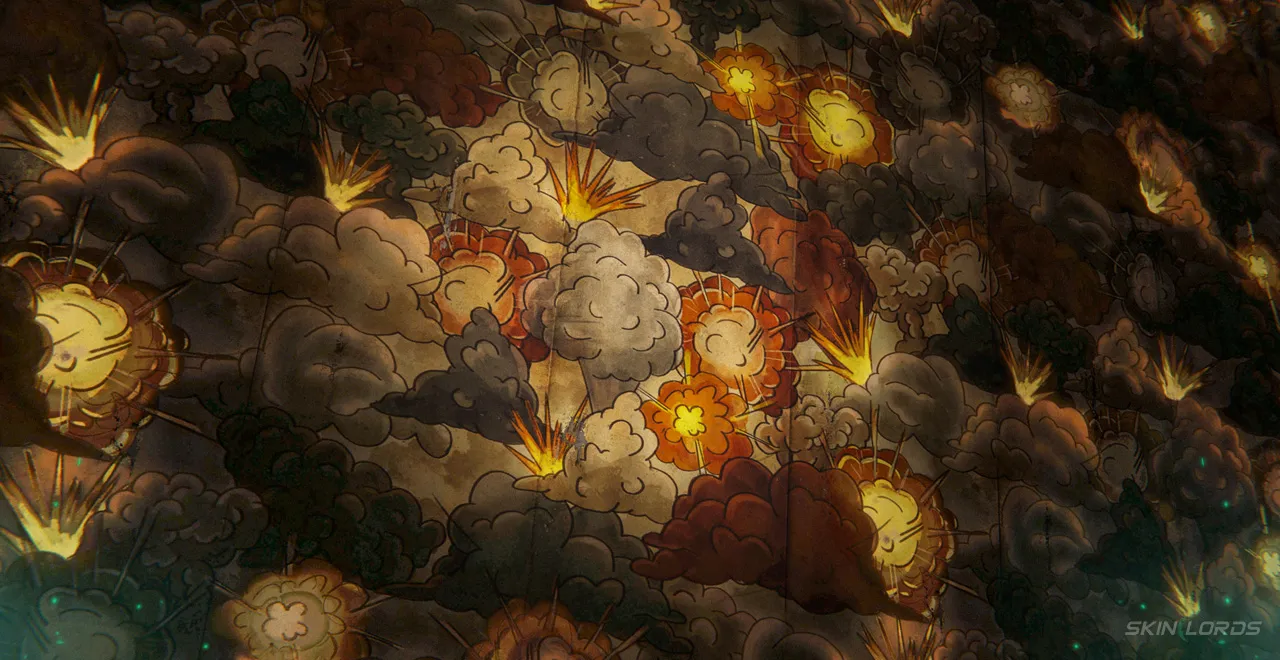 Explosions Wallpaper Rust Glowing Wallpaper Pack DLC