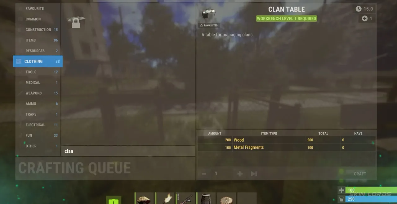Rust Clan System: How to Create Clans