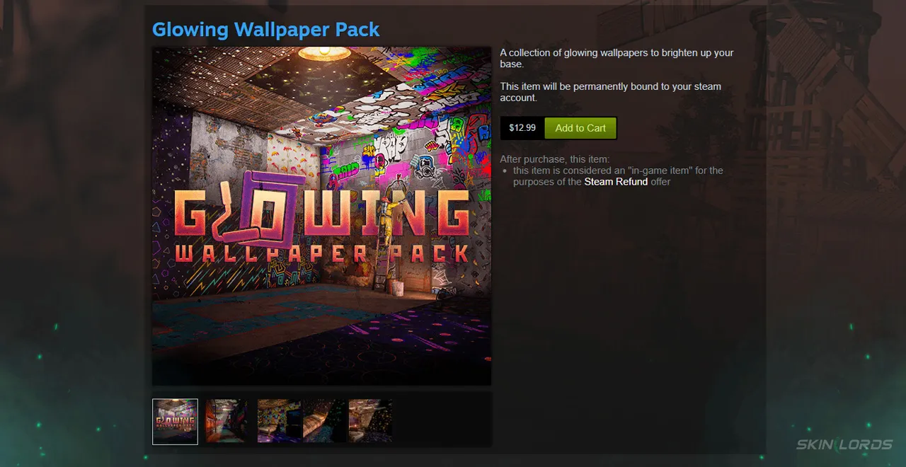 How to Purchase Rust's Glowing Wallpaper Pack