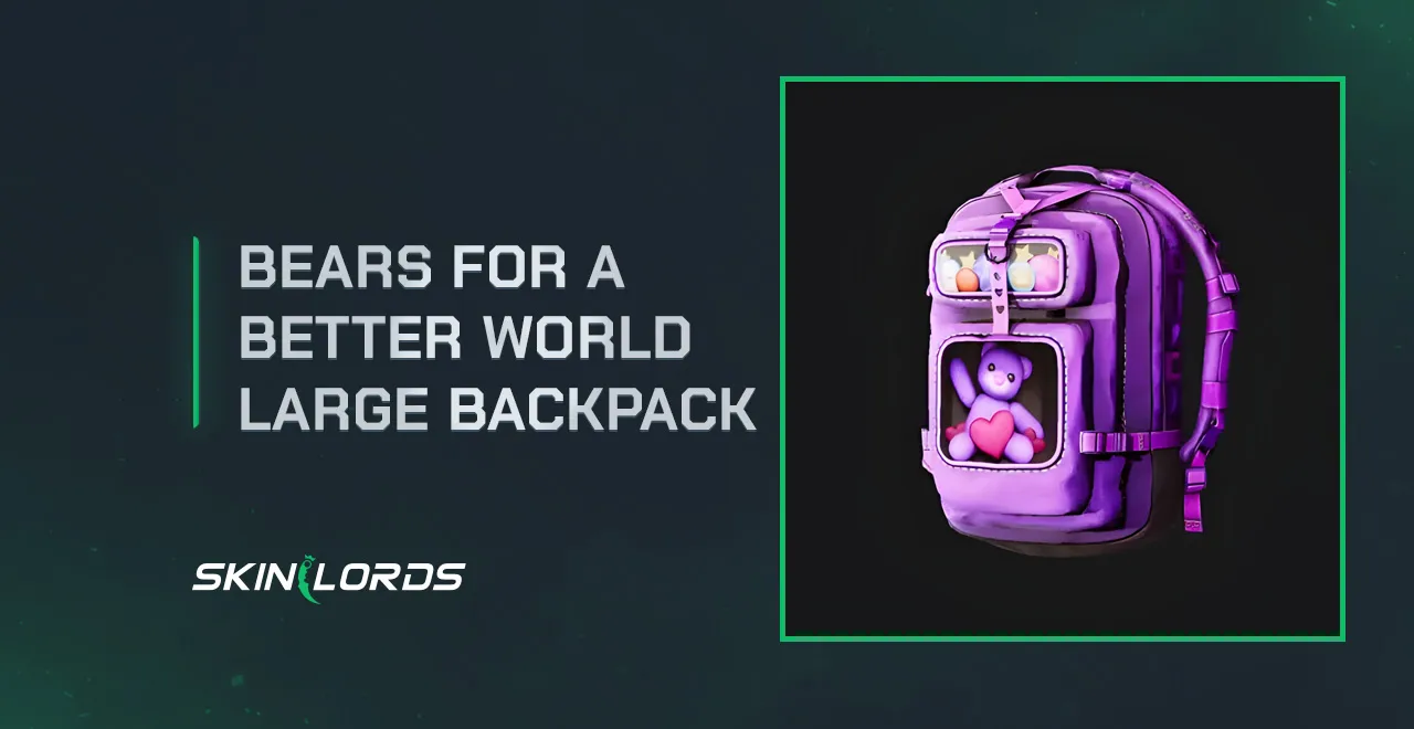 Rust Twitch Drops Bears For A Better World Large Backpack