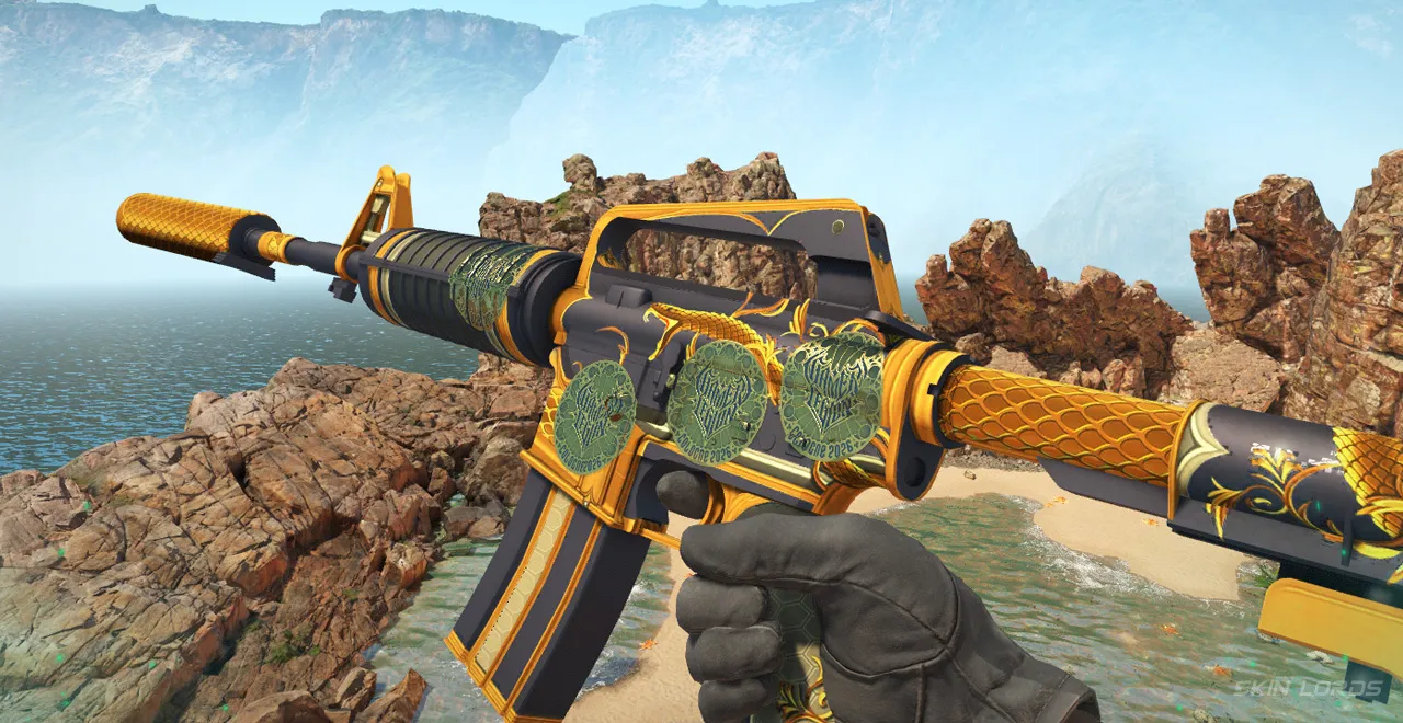 Best GamerLegion (Gold) Cologne 2026 Sticker Craft
M4A1-S Golden Coil + 4x GamerLegion (Gold) Cologne 2026