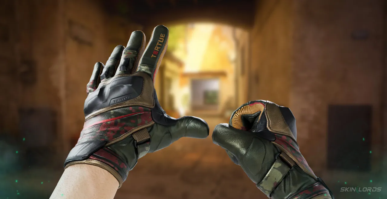 CS2 Moto Gloves - Moto Gloves 3rd Company Commando