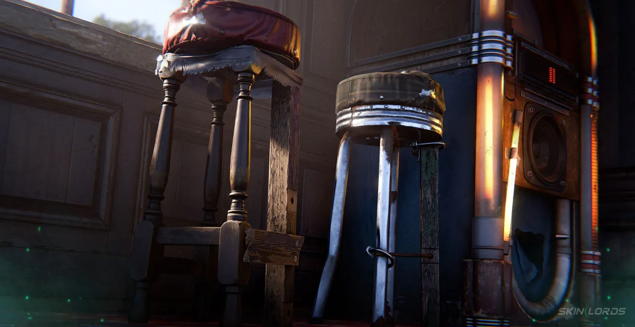 Rust Bar Games Pack DLC 2 Bar Stool Variants