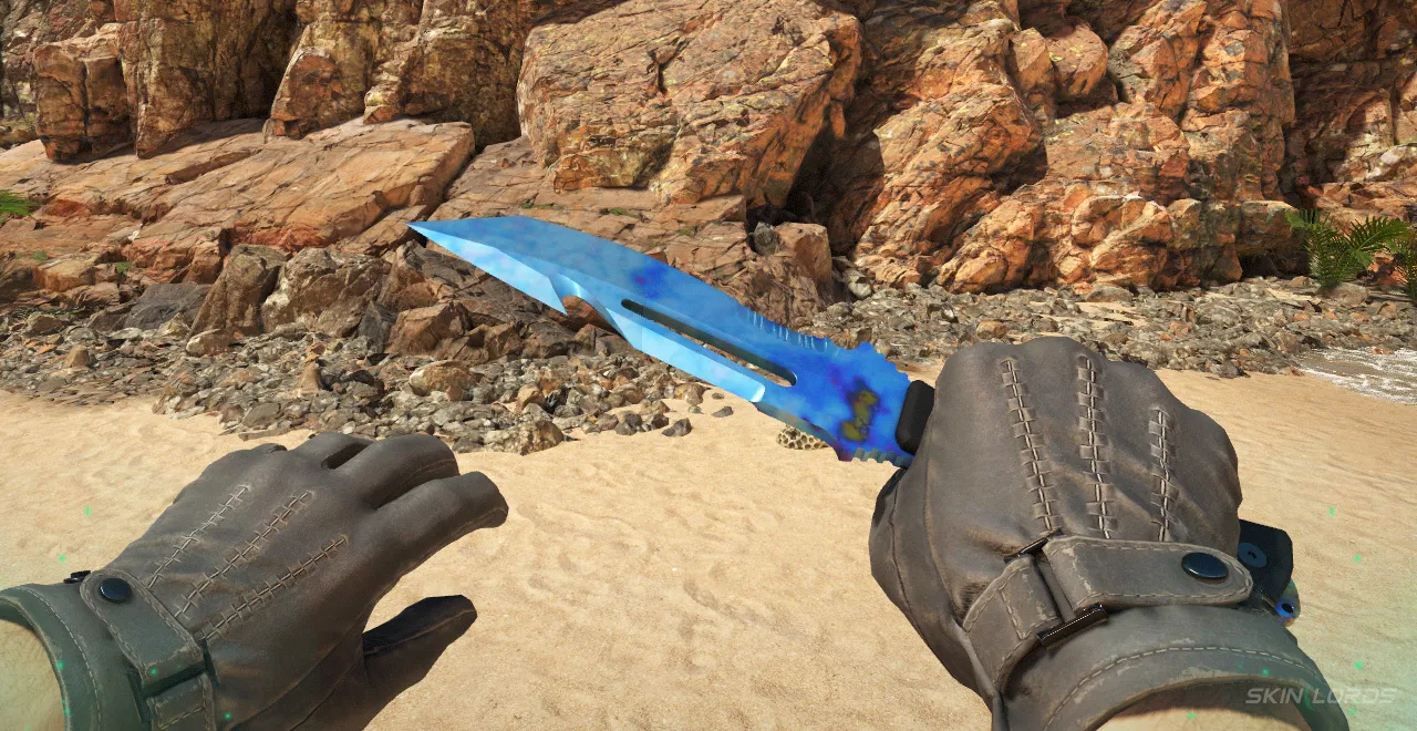 Tier 1 Survival Knife Blue Gem Case Hardened Patterns 403