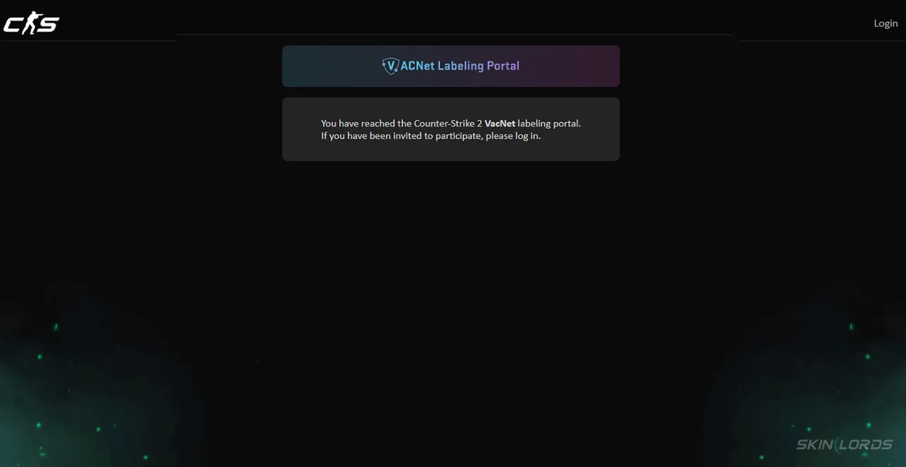 VACNet Labeling Portal Isn't Available To Everyone (yet)