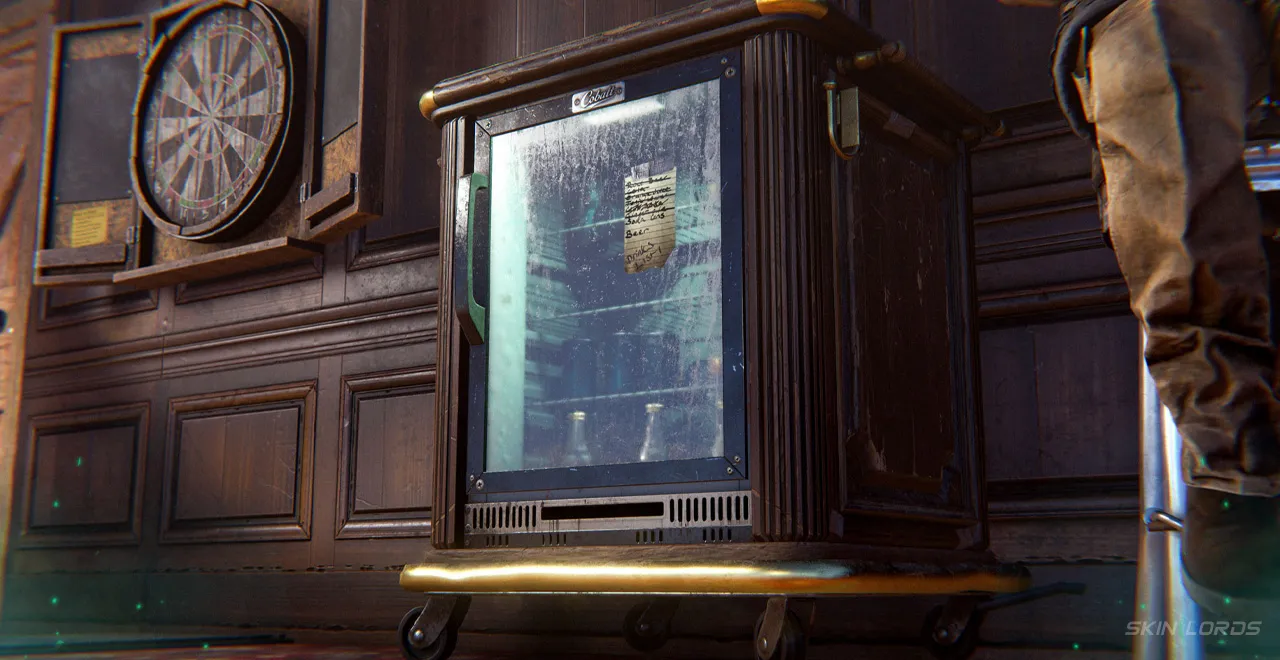 Rust Bar Games Pack DLC Minifridge Skin