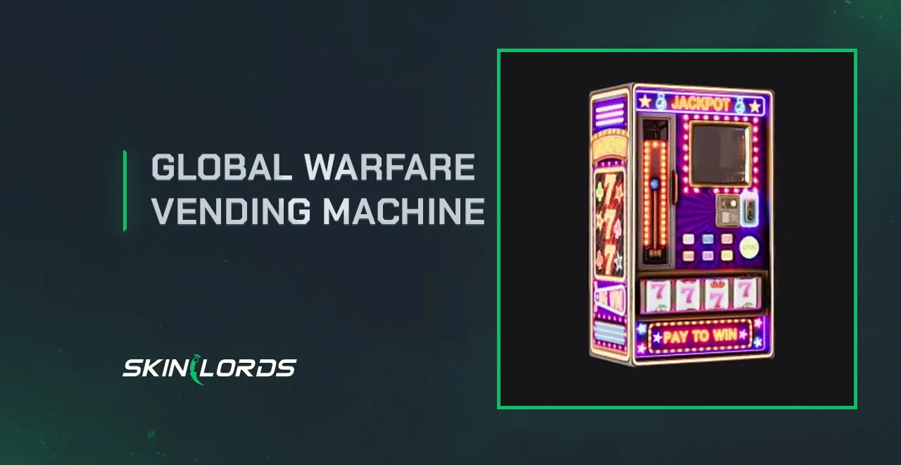 Global Warfare 4 Vending Machine