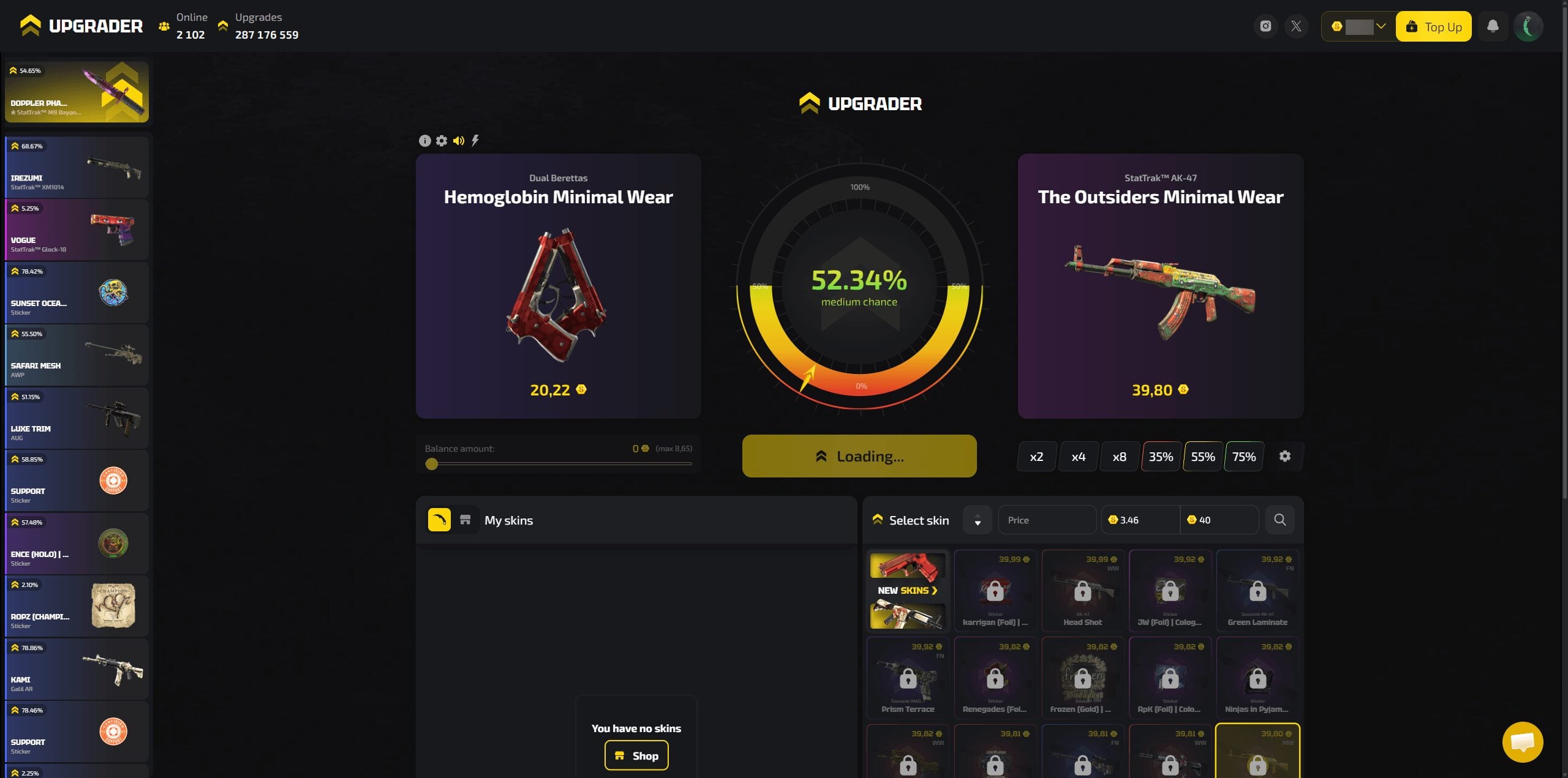 Upgrader.Pro skin upgrader