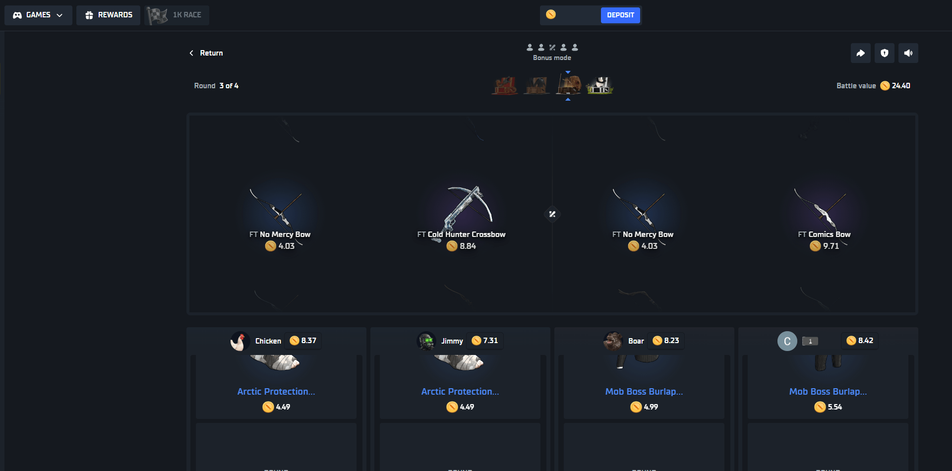 Raided.gg Case Opening
