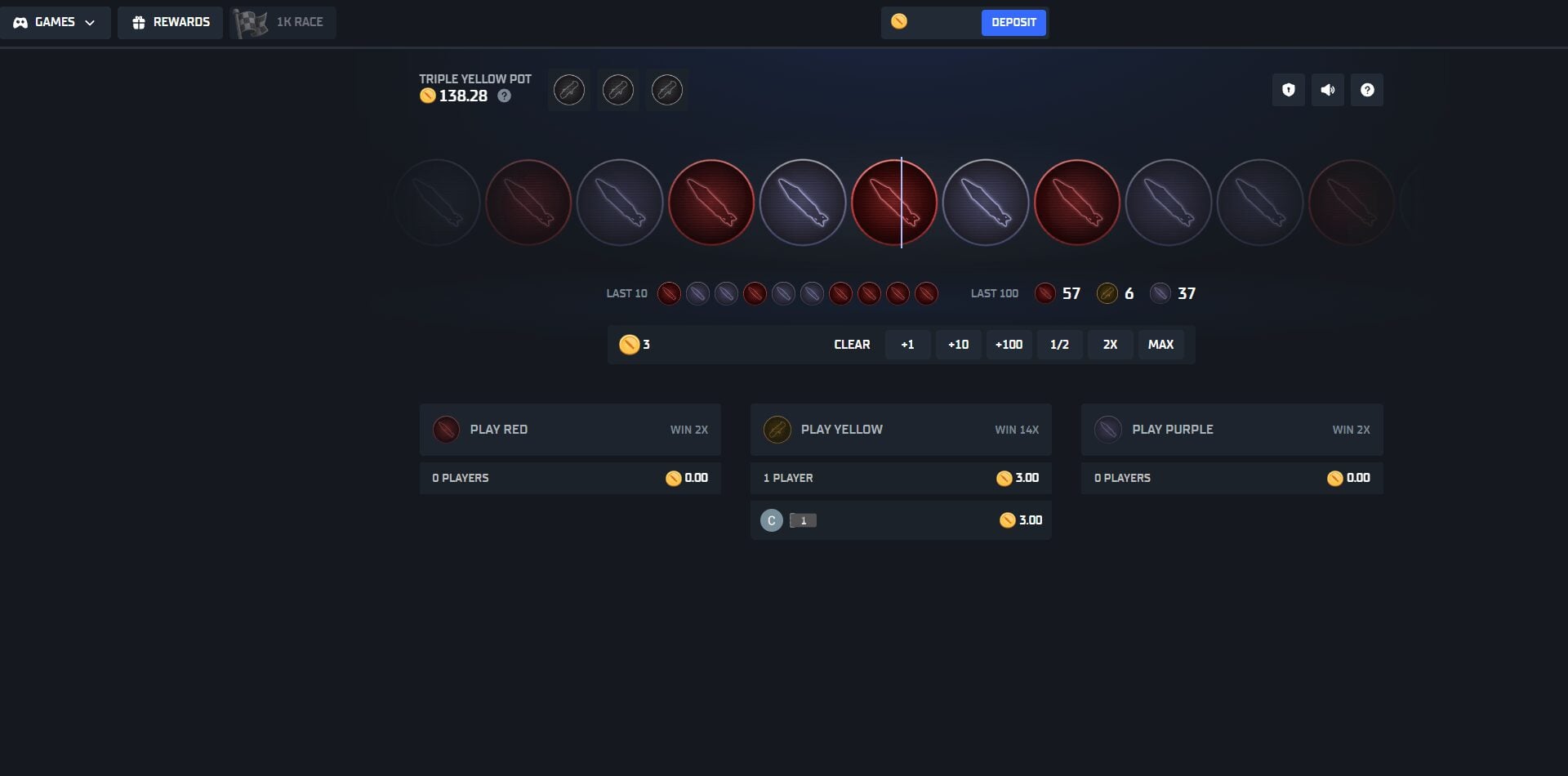Raided.gg Roulette