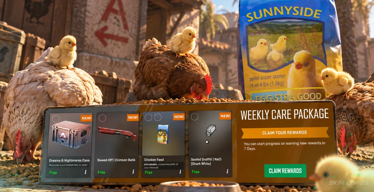 How to Raise and Feed Your Pet Chicken in CS2
