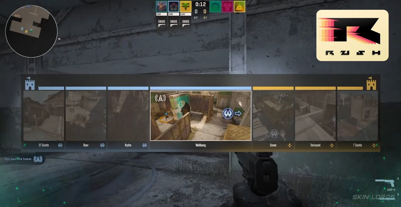 The New 3v3 CS2 Gamemode: Rush